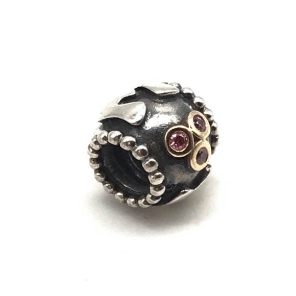 Pandora 925 14k Mom Bead Charm - Picture 2 of 5